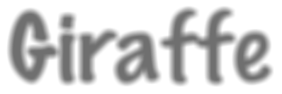 style="font-family:'Marker Felt';;font-size:91pt;color:white;">Giraffe