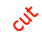 cut