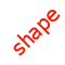 shape