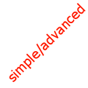 simple/advanced