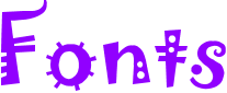 Fonts